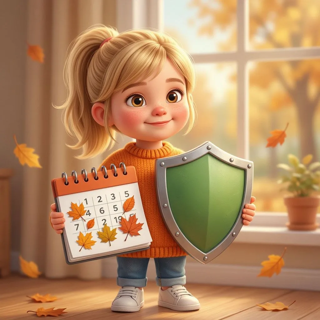 🍂 Подготовка к осени — вакцинация без страха заболеть! 🍂С приходом осени мы всё чаще ...