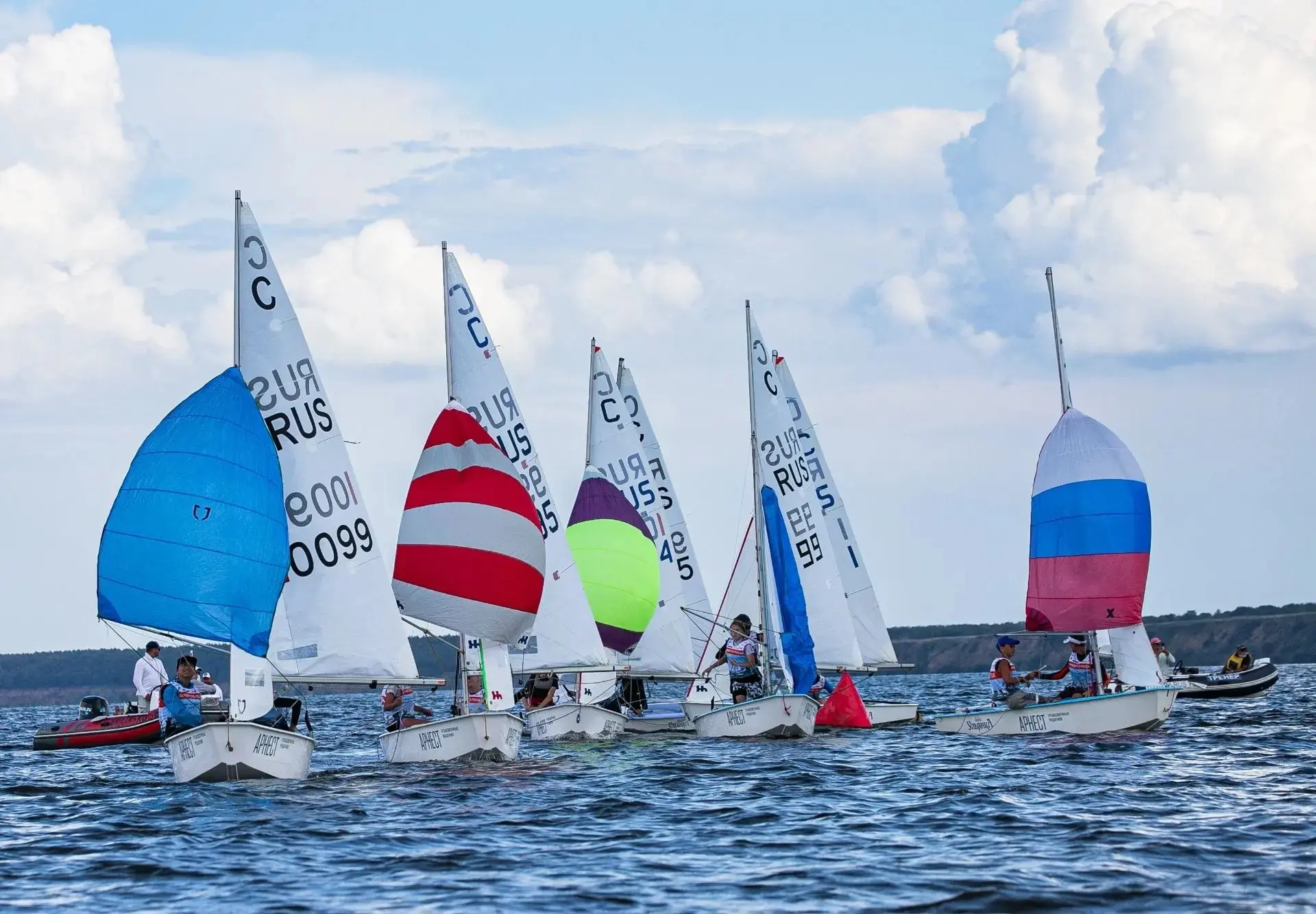 ⛵ Ульяновск принимает Первенство России по парусному спорту!