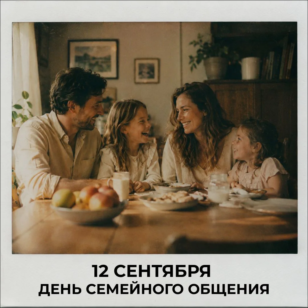 12 сентября в России отмечается День семейного общения