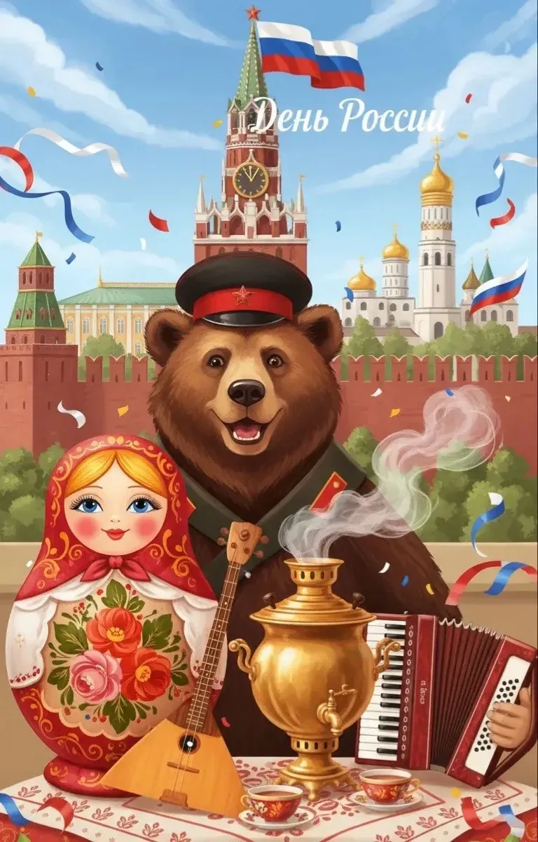 Поздравляем с Днём России🇷🇺

Этот день напоминает нам о красоте родных просторов, силе духа и вели