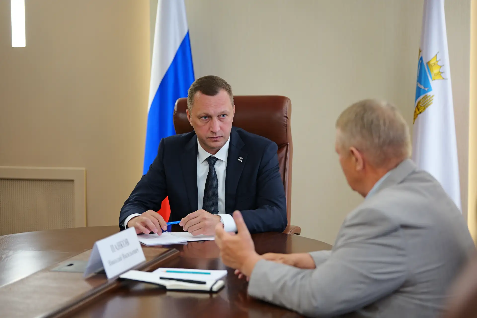 С депутатом Государственной думы РФ от партии «Единая Россия» Николаем Панковым обсудил...
