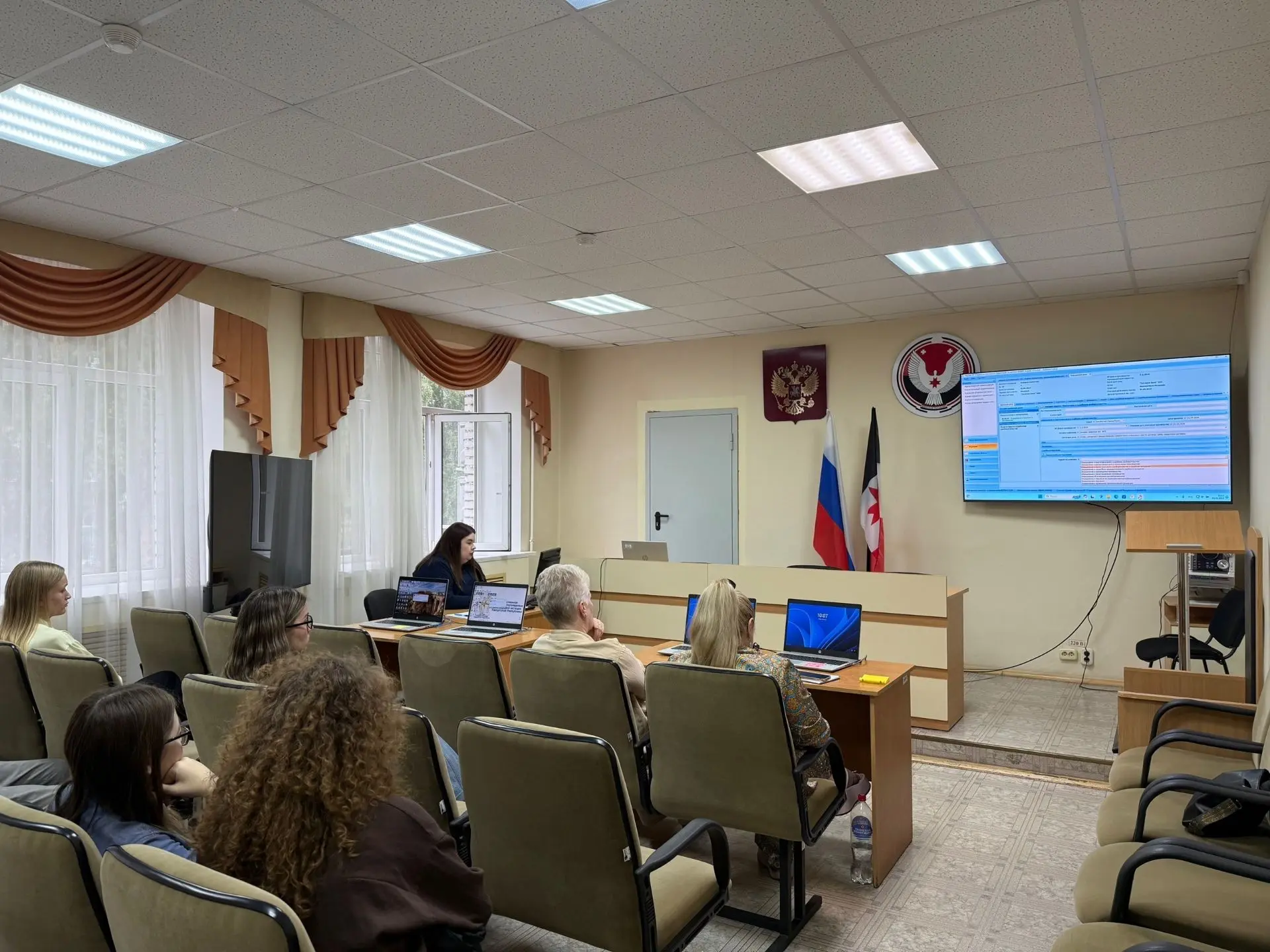 Сегодня в Главном управлении юстиции состоялась традиционное вводное учебное занятие дл...