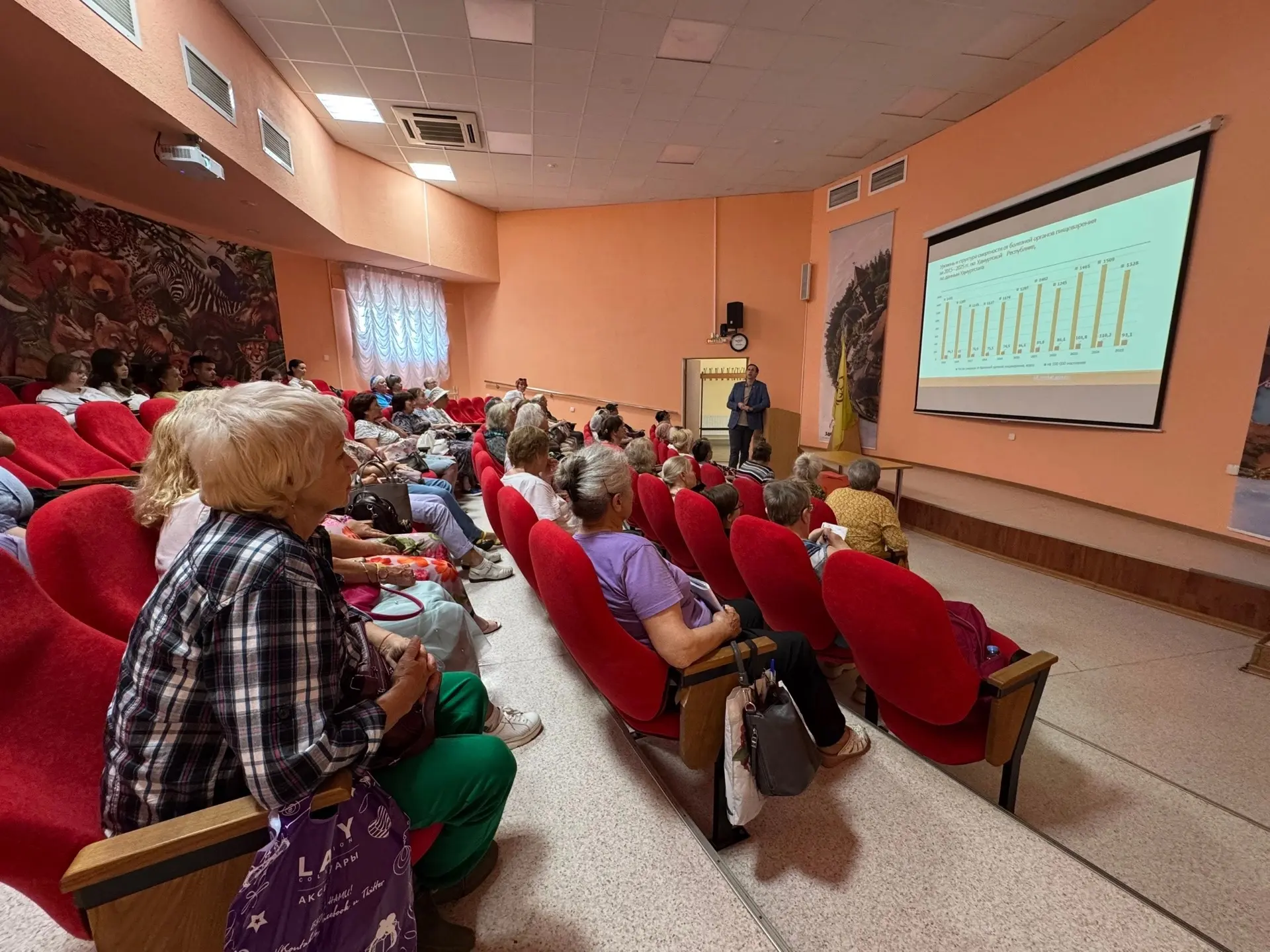 Сегодня, в Международный день борьбы с гепатитом, в зоопарке прошла тематическая «Прогулка с врачом»