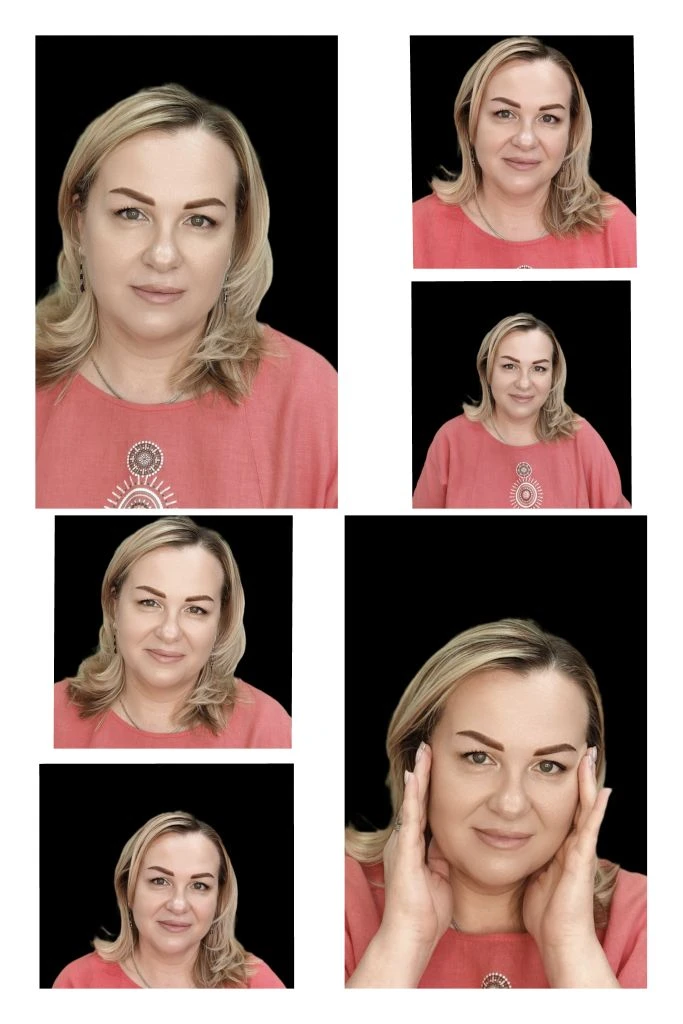 Сегодня сделала коррекцию по перекрытию бровей вот такой красотке. Выходим из серых бро...