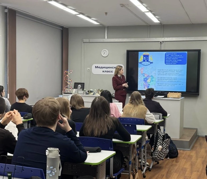 🧑🏻‍⚕️🚑Профориентация в действии!  На днях для наших будущих медиков состоялась интересная  важная вс