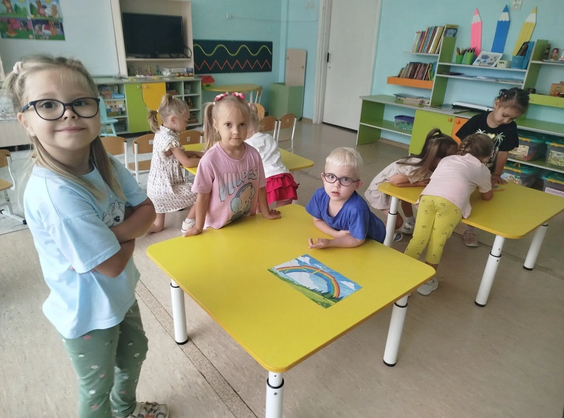 📌День радуги в детском саду!