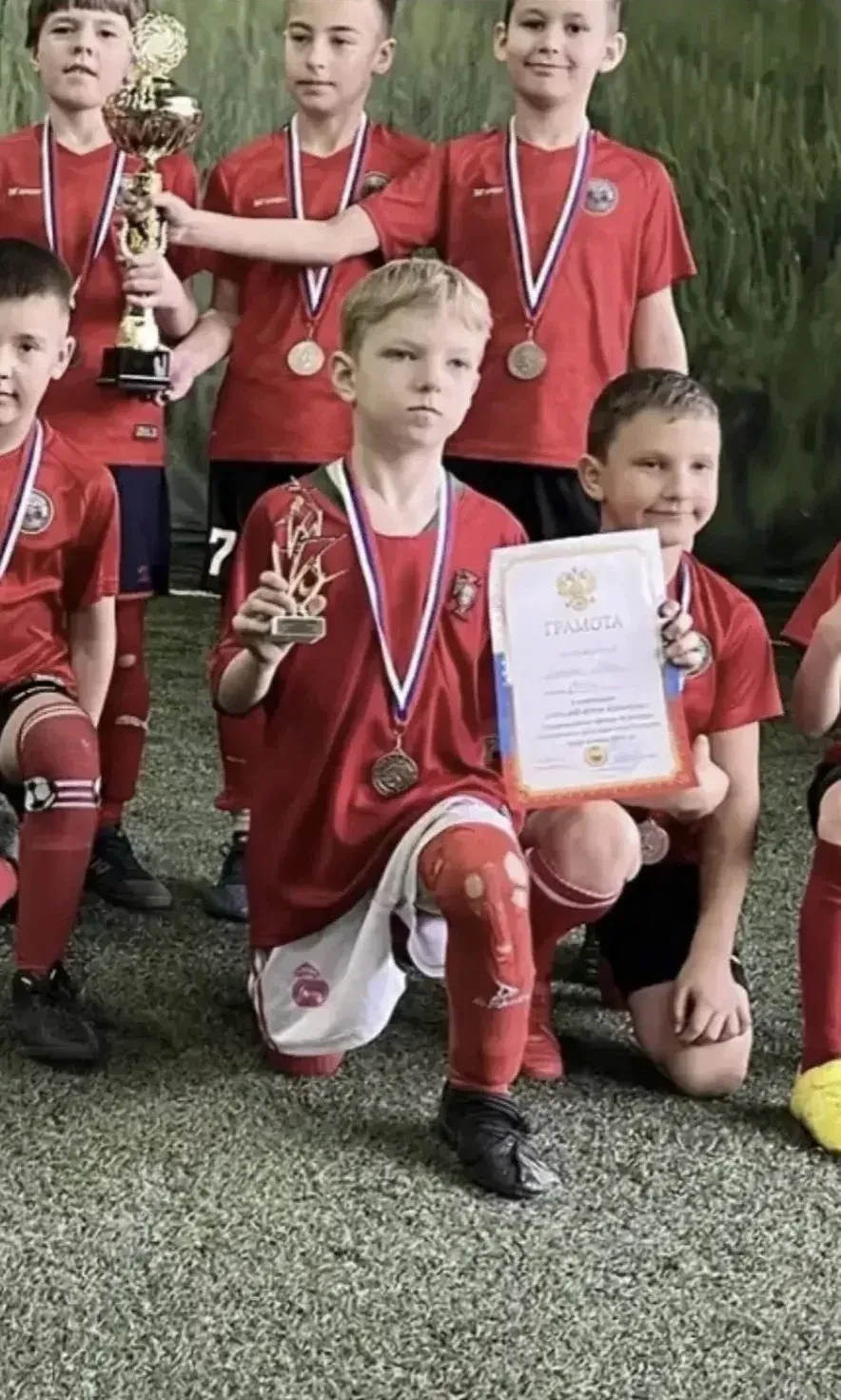 🏆 Наш первоклассник — лучший футболист турнира! С 18 по 20 февраля ученик 1 «Г» класса Лихопой Марк 