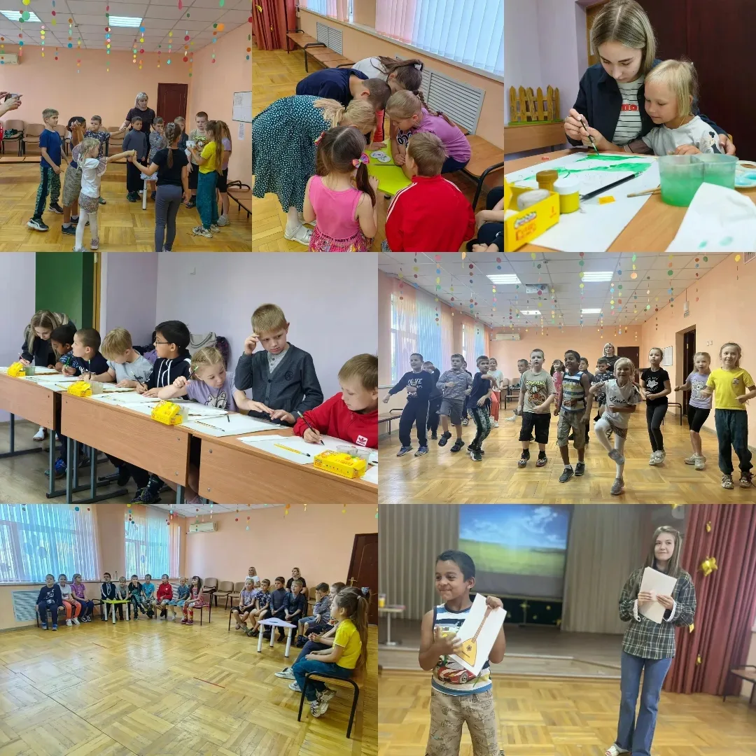 🍊🎨Сегодня отряд «Апельсин» провели невероятно насыщенный, творческий и веселый день в гостях у Дом