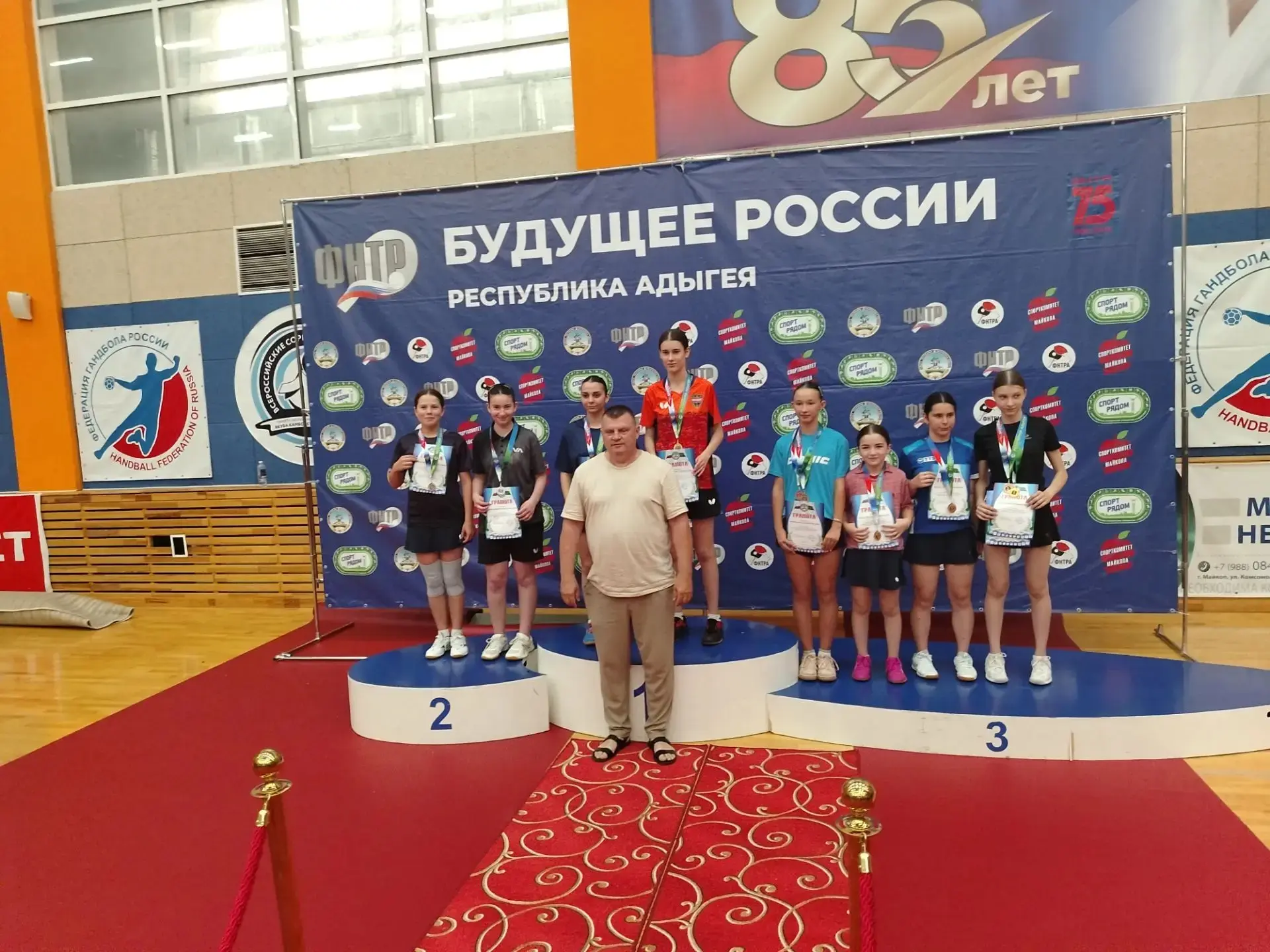 🏓 С 22 по 27 июня 2026 года в Майкопе прошел турнир Республики Адыгея по настольному теннису «Будущ