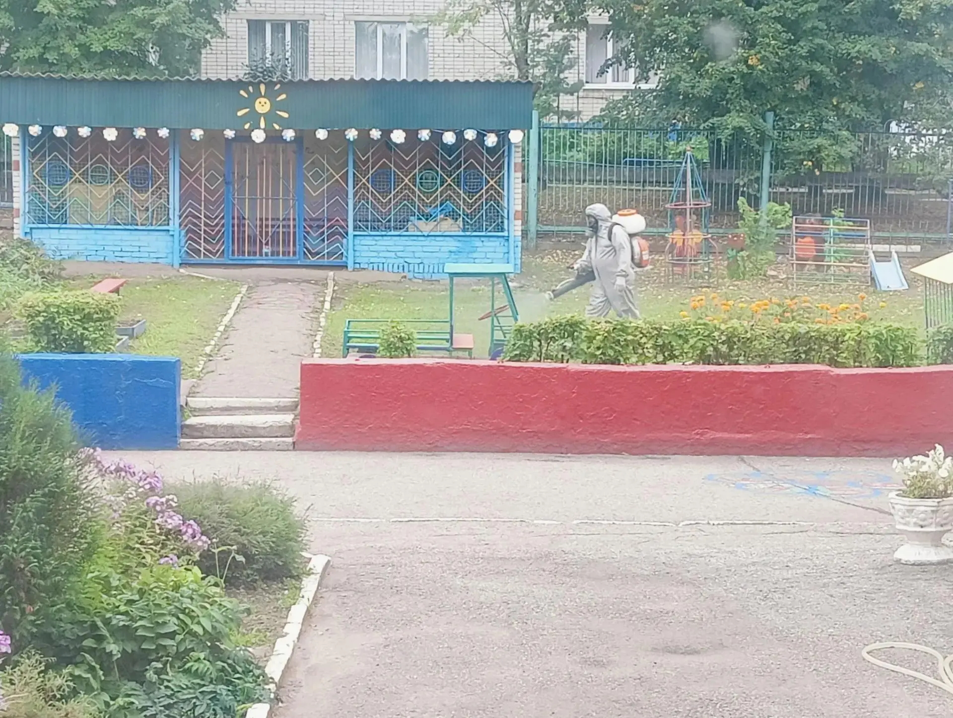 В детском саду № 116 города Чебоксары была проведена акредицированная обработка от насе...