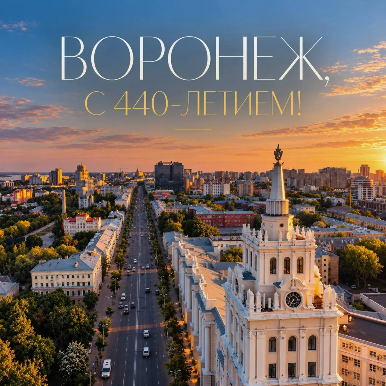 Доброе утро, Воронеж 🎉