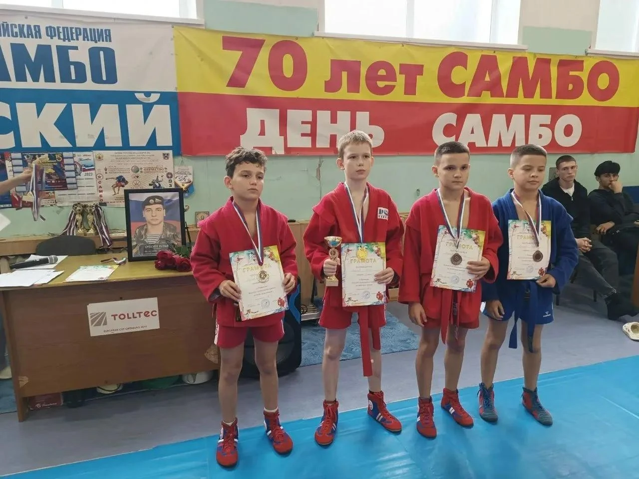 В Вольске прошло первенство по самбо памяти Ильи Очкина