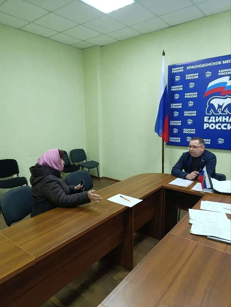 В Молодогвардейске состоялся приём граждан