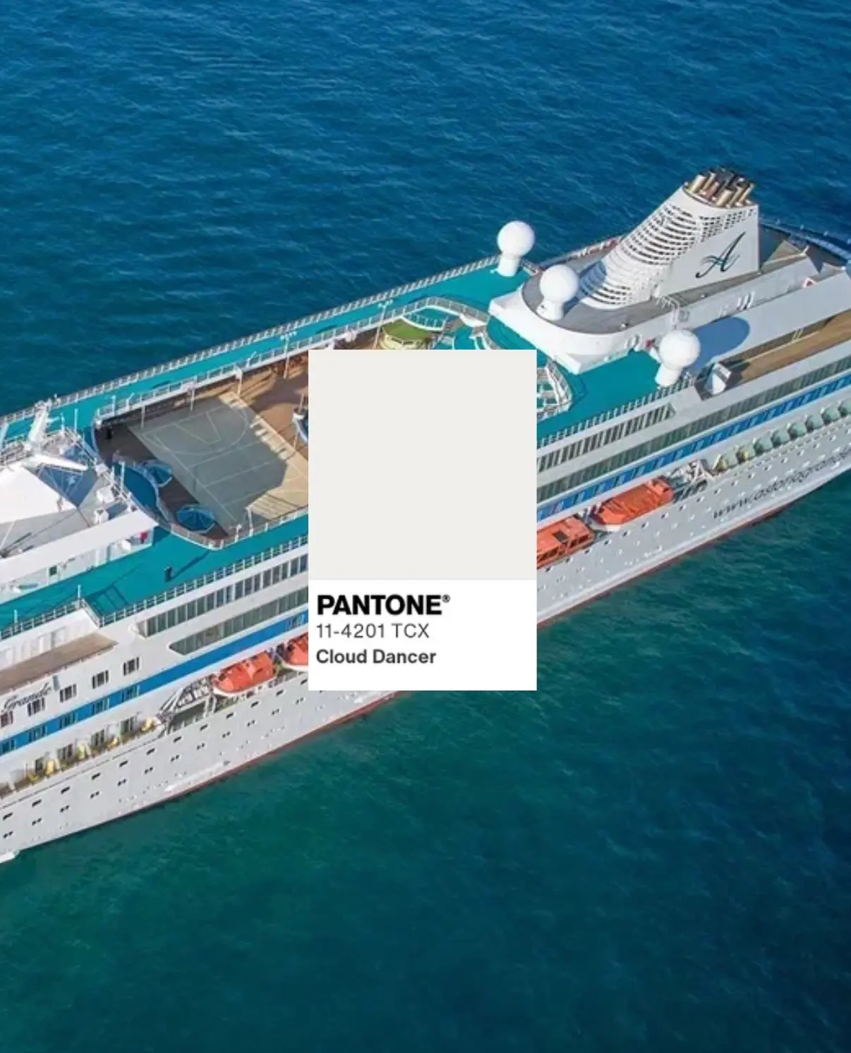 Pantone объявил цвет 2026 года — «Облачный танцор» 🪽 Нейтральный, чистый белый, который символизируе