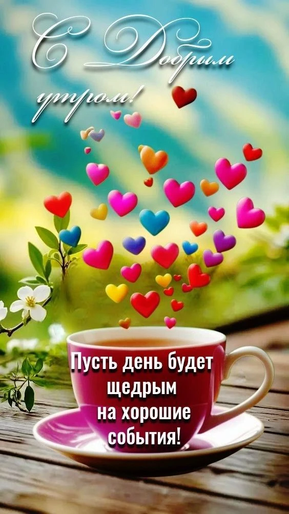 ❤️Дарим эмоции по МАКСимуму✨

🔹Доброе утро! Последний день июля. Поблагодари этот месяц за всё: за 
