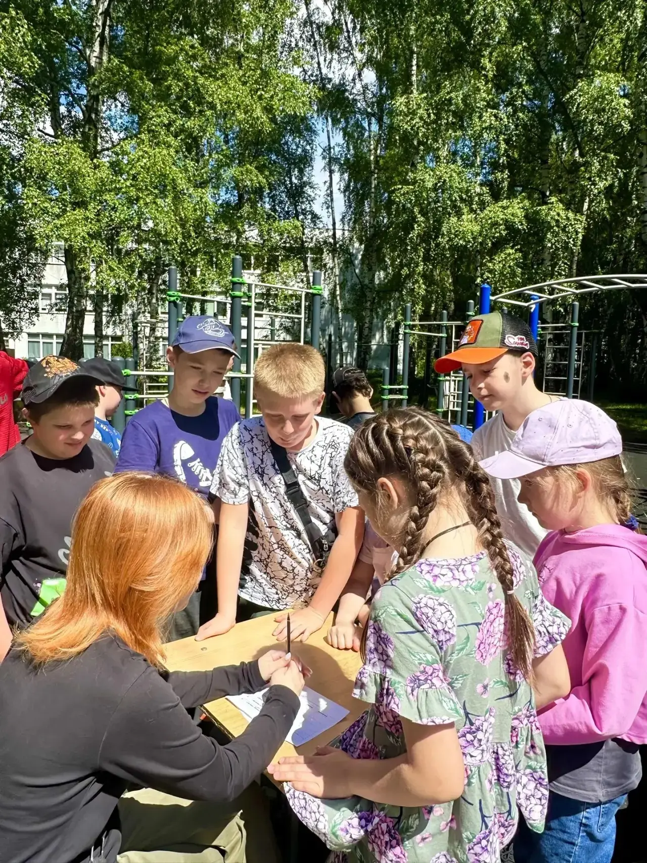 Сегодня в летнем лагере прошел квест «Дружная команда», направленный на развитие сотрудничества и на