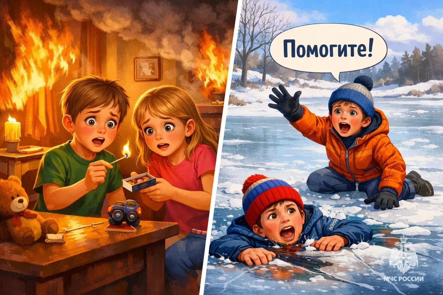 Детская безопасность в период каникул