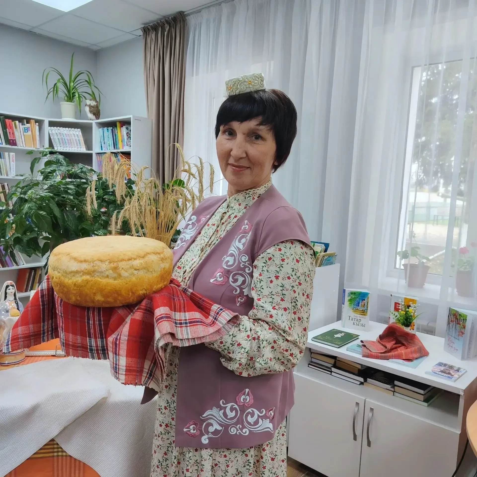 Баулы районы өлкәннәре ипи пешерү серләре белән уртаклашканнар