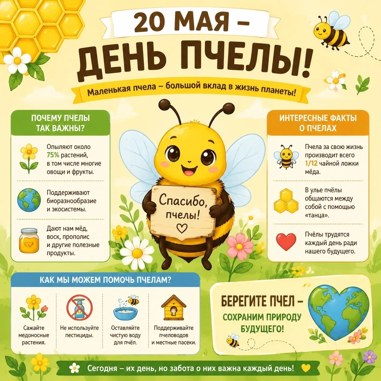 🐝День пчел