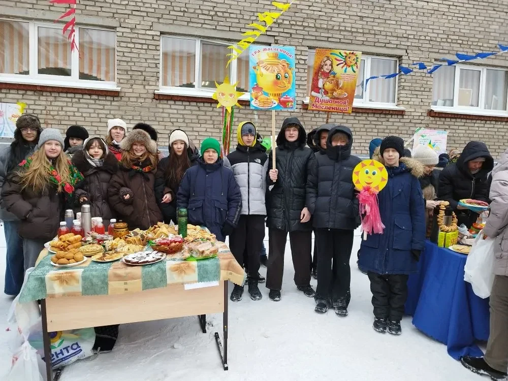 Масленицу встречаем - зиму провожаем!   20 февраля в Школе № 41 прошли масленичные гуляния "Маслениц