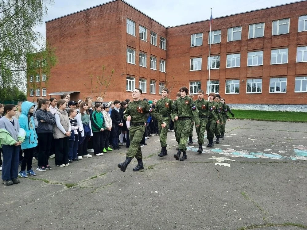 🇷🇺 В преддверии празднования Дня Победы в Центре образования "Гимназия №8 им. Д. М. Марасиновой" раз