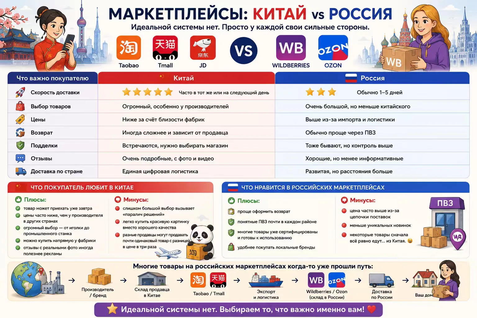 🇷🇺🇨🇳 Везде хорошо, где нас нет. Даже на маркетплейсах