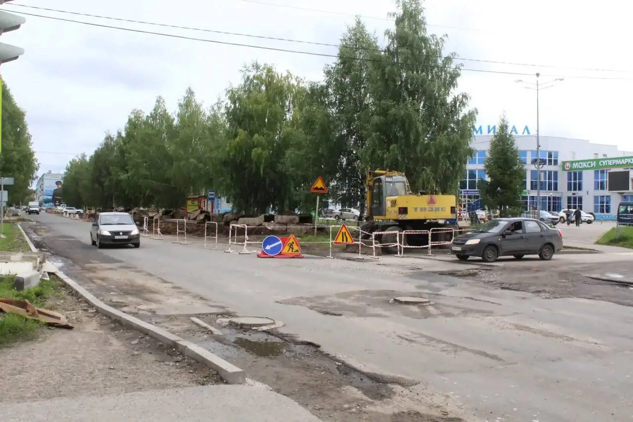 🛠 Ремонт теплосетей на улице Кузнецова: начался основной этап работ