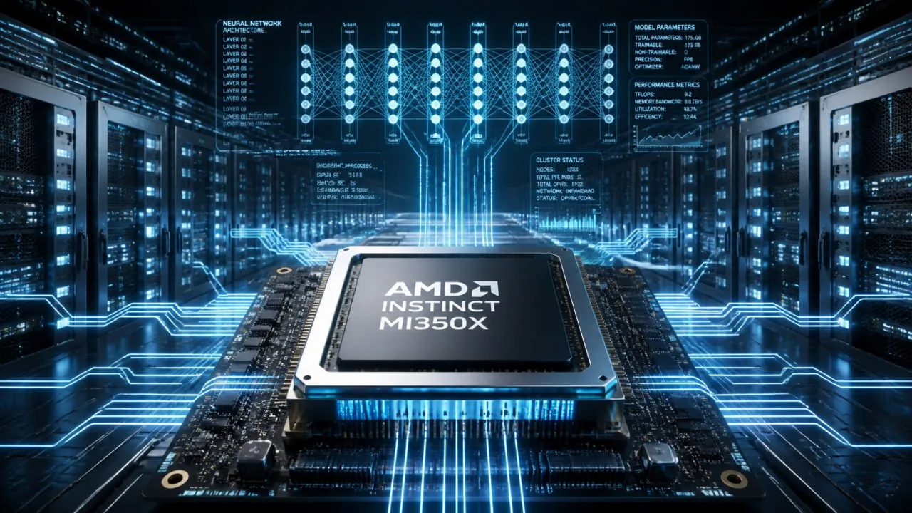 ✅ AMD анонсировала Instinct MI350X: новый уровень для ИИ‑кластеров