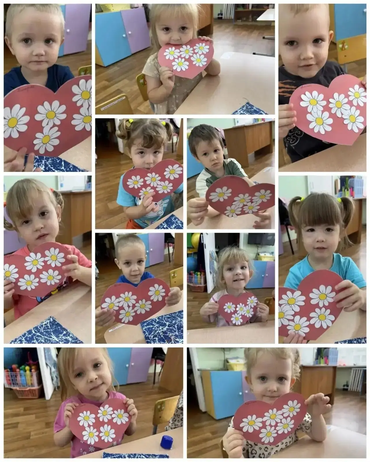 ❤️ День семьи, любви и верности в детском саду! ❤️ 
Сегодня, в День семьи, любви и верности, малыши 