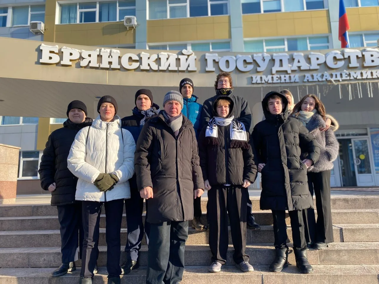📍 Экскурсия в БГУ — полезно, интересно и вдохновляюще!  Сегодня мы вместе с учениками нашей школы по