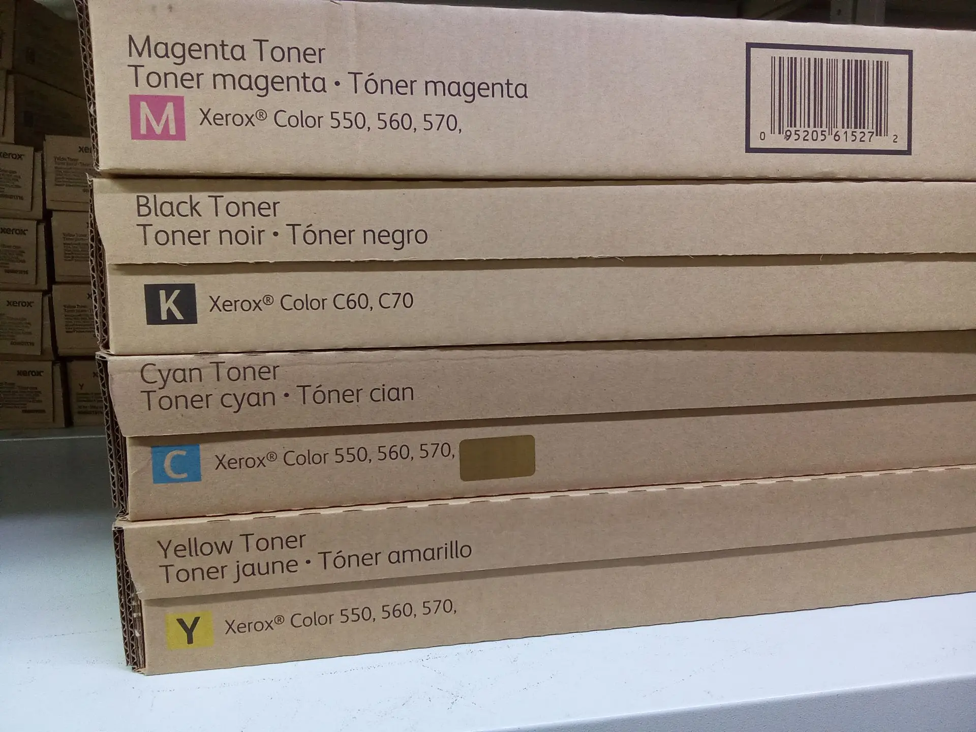Оригинальный Тонер-картридж Xerox Color 550, 560, 570  USA (006R01528, 006R01526, 006R0...