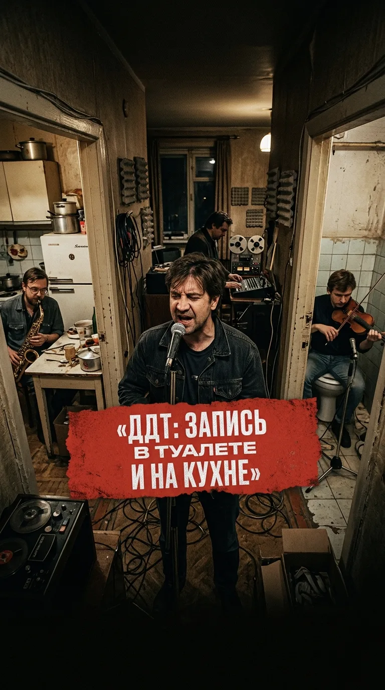 🔥 «Время» ДДТ: как записывали альбом в хрущёвке под аккомпанемент фейерверков  Представьте: Москва, 