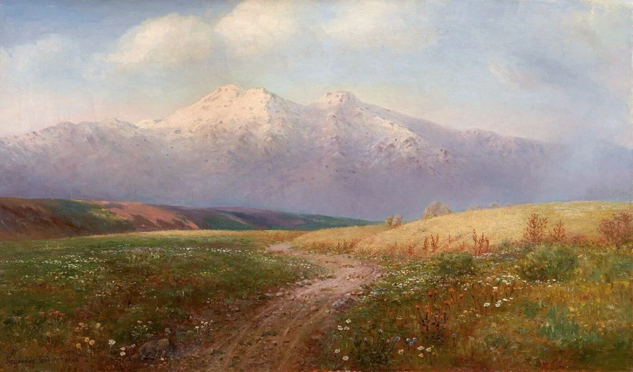 «Горный пейзаж. Тифлис», 1911.