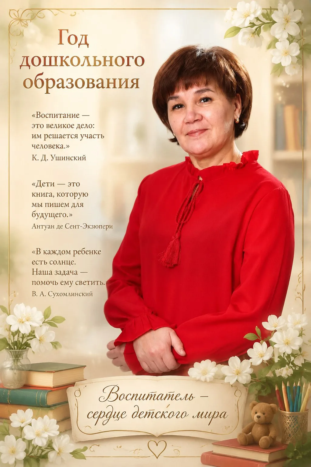 💫Продолжаем. Рубрика "Я работаю в "Катюше". Звезды дошкольного образования". "Воспитание — великое 