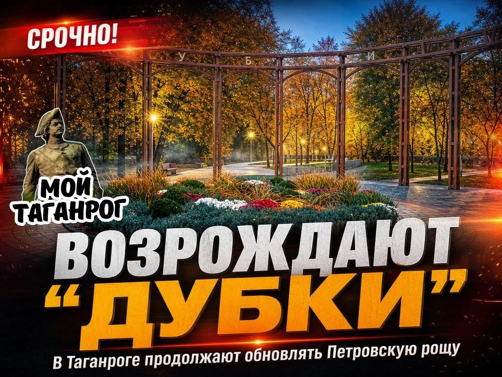 В Таганроге продолжают возрождать Петровскую рощу «Дубки»  В Дубовой Школке рощи «Дубки» волонтёры «