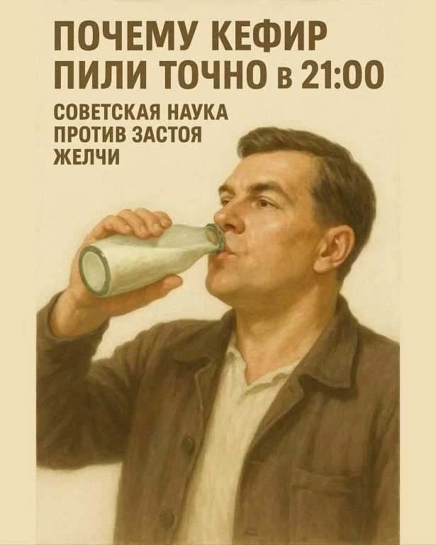 ПОЧЕМУ КЕФИР ПИЛИ ТОЧНО В 21:00