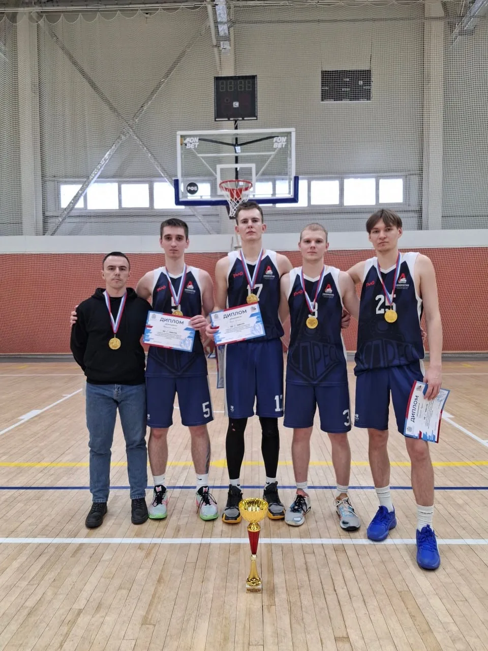 🏀 Команда ПривГУПС стала победителем региональных соревнований окружного турнира по баскетболу 3х3  