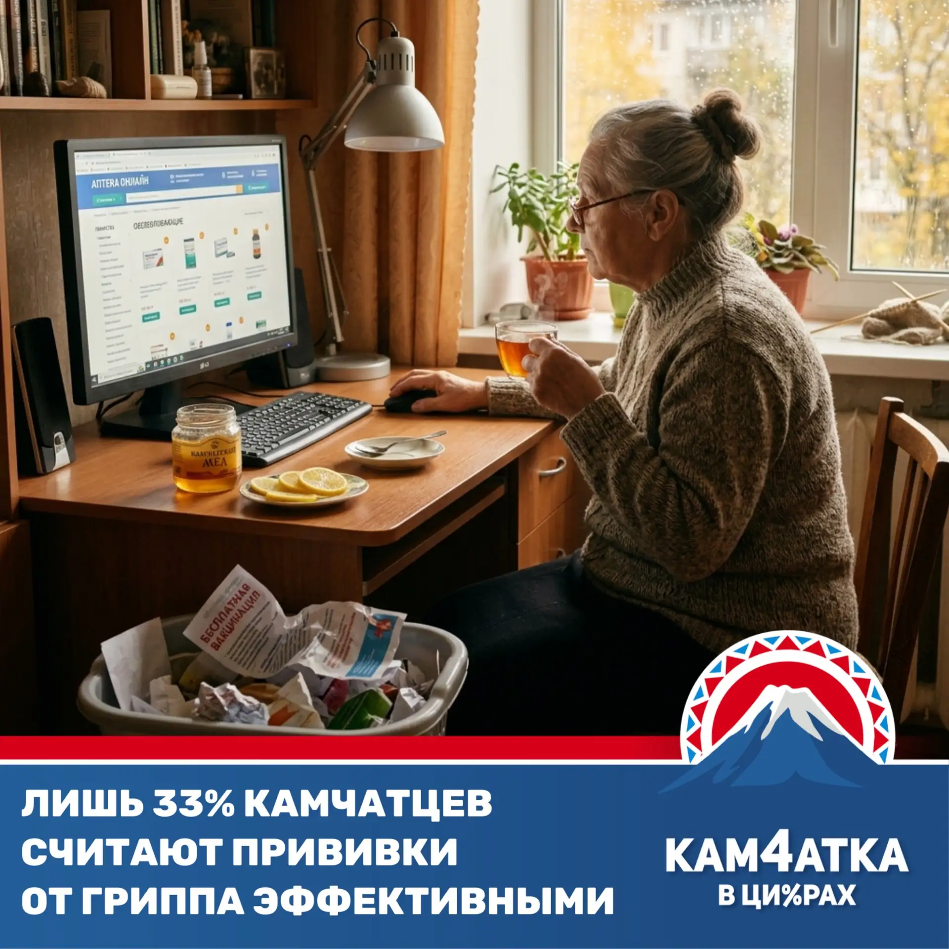 Как жители Камчатки относятся к прививкам от гриппа?