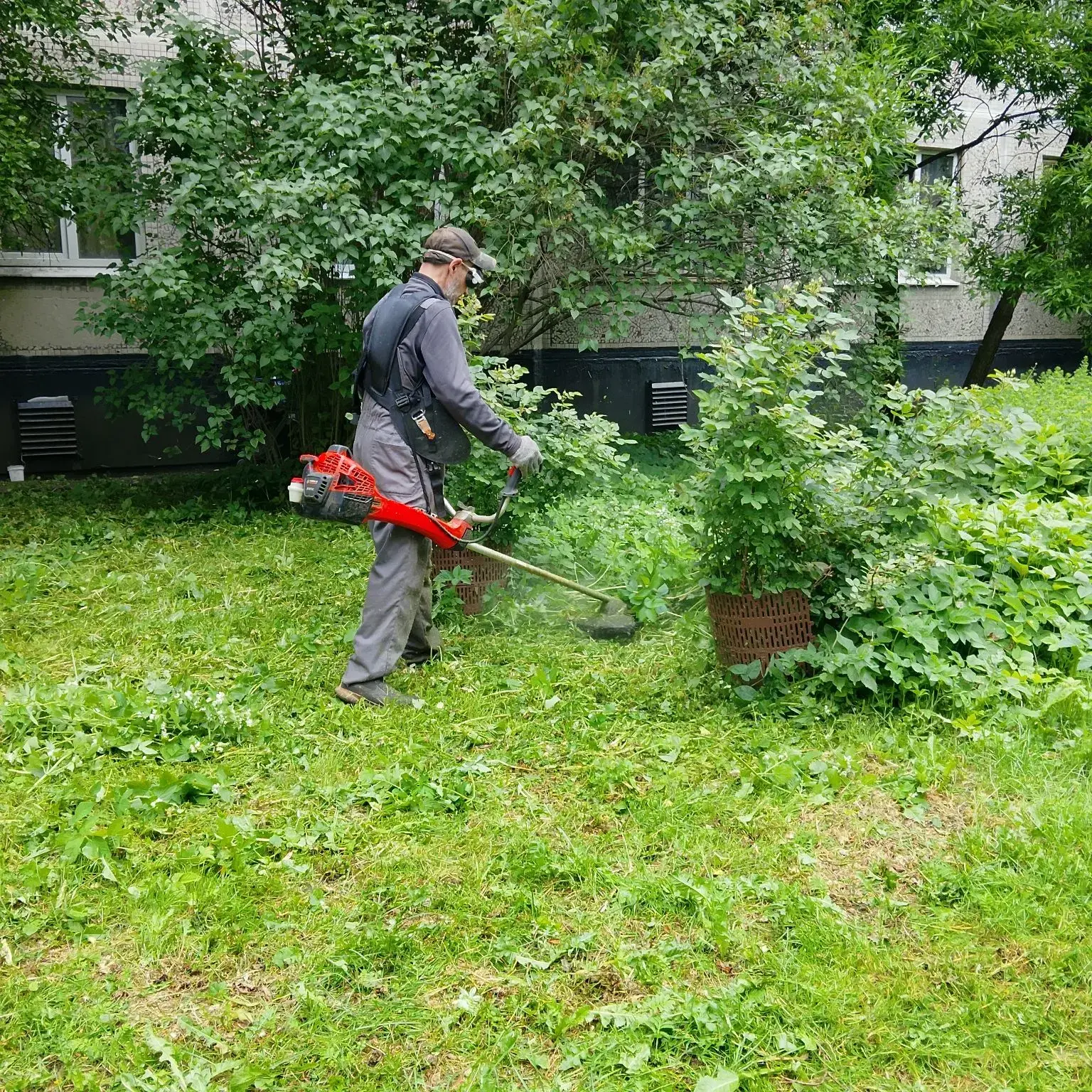 Покос газонов🌱🌿🍃