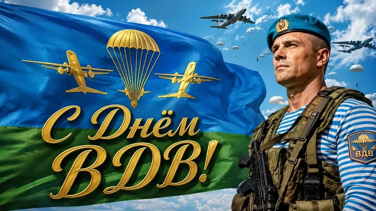 С Днём Воздушно-десантных войск, друзья! 🪂