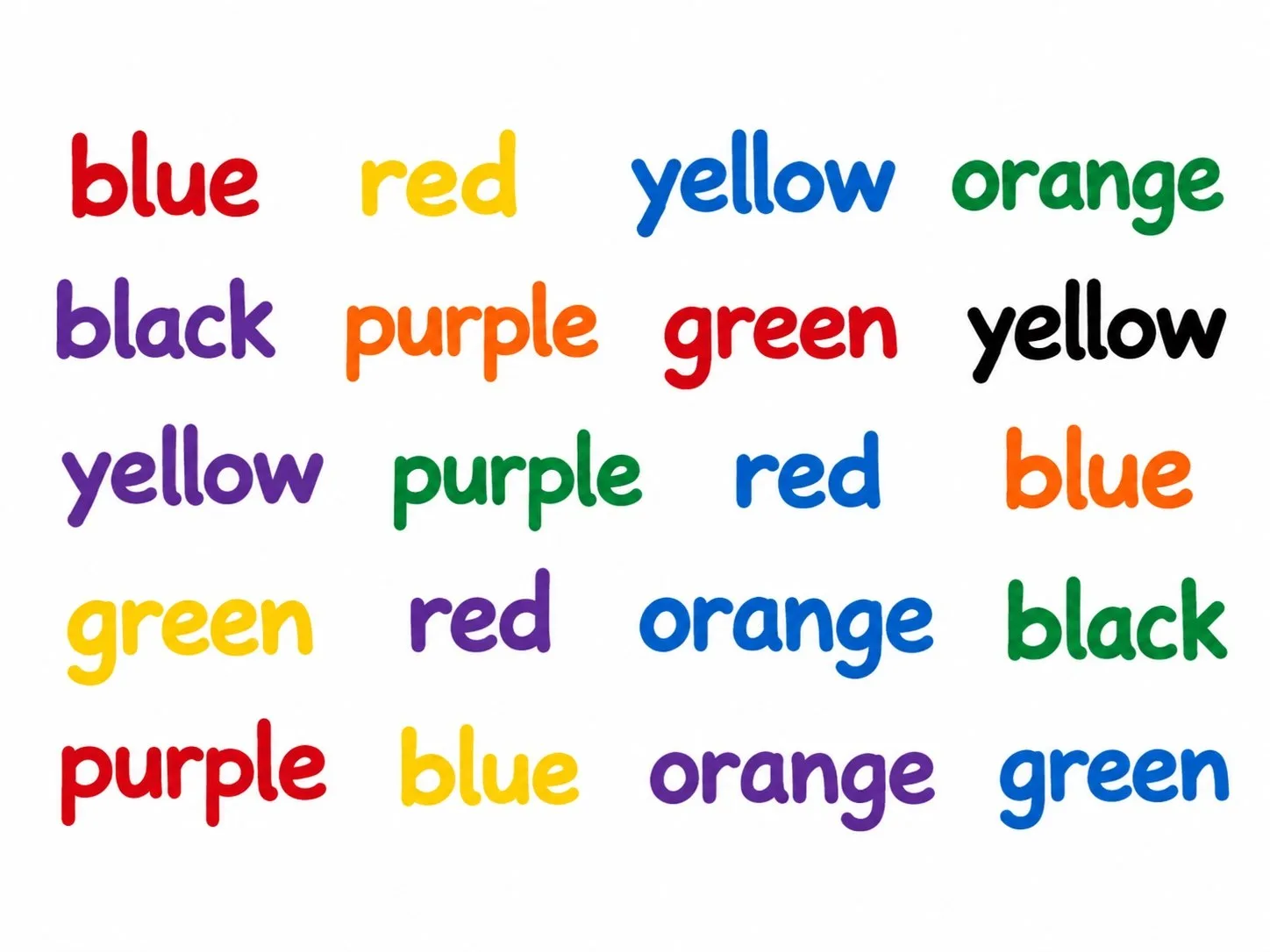 🧠 Stroop Task