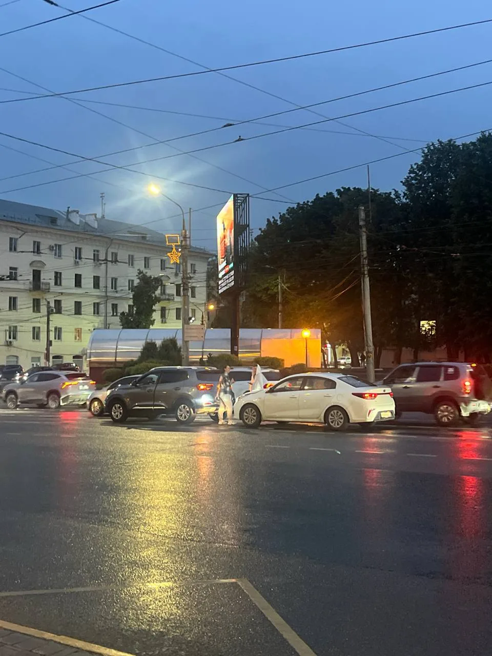 ДТП на трех штыках