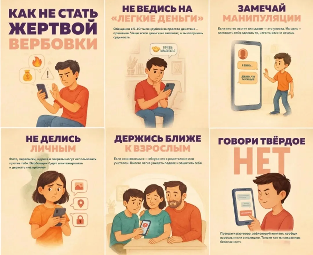 Как не стать жертвой вербовки?