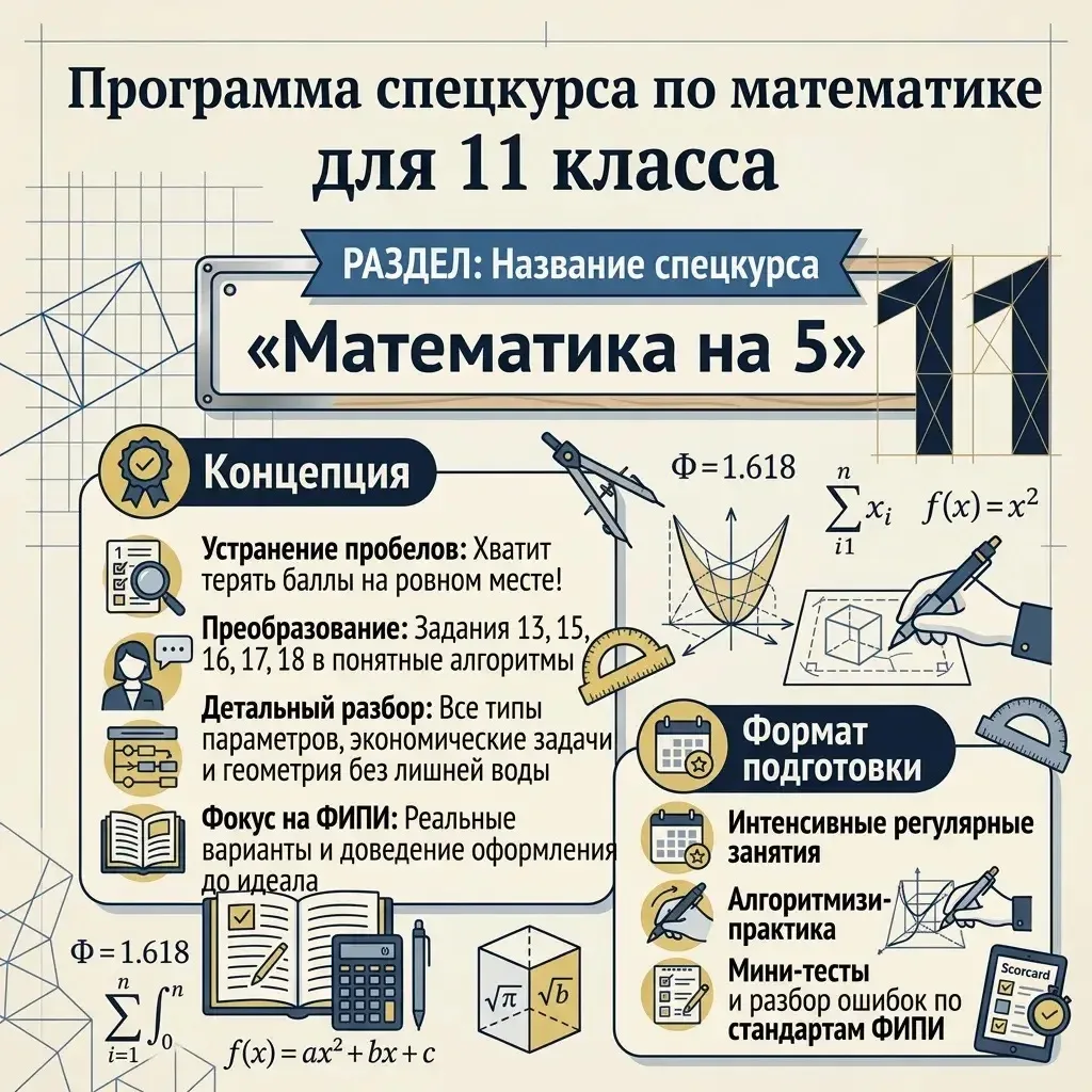 Профильный ЕГЭ по математике — экзамен с самым высоким порогом сложности среди всех предметов по выб