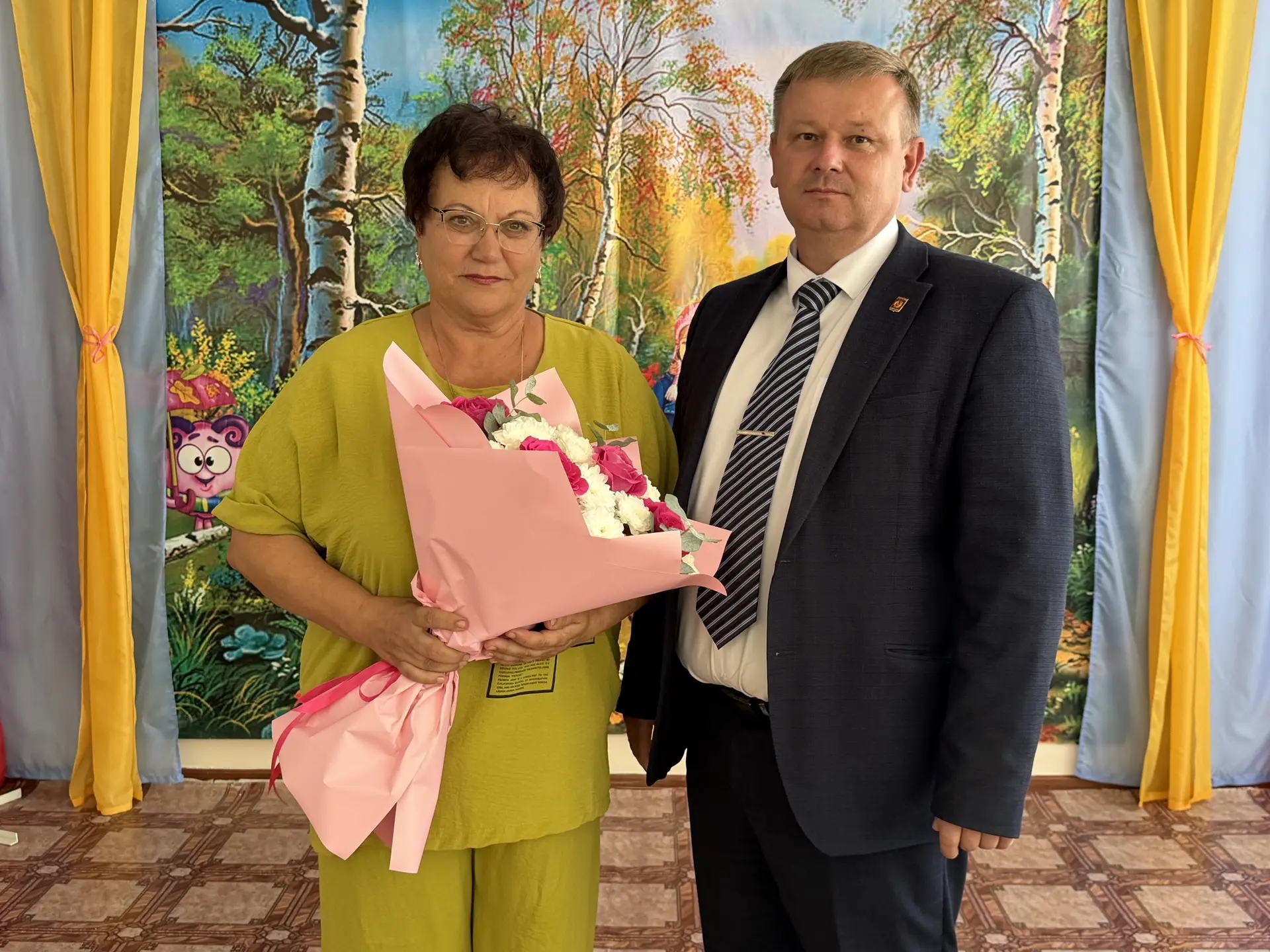 💐С особой благодарностью и уважением совместно с заместителем главы администрации по с...