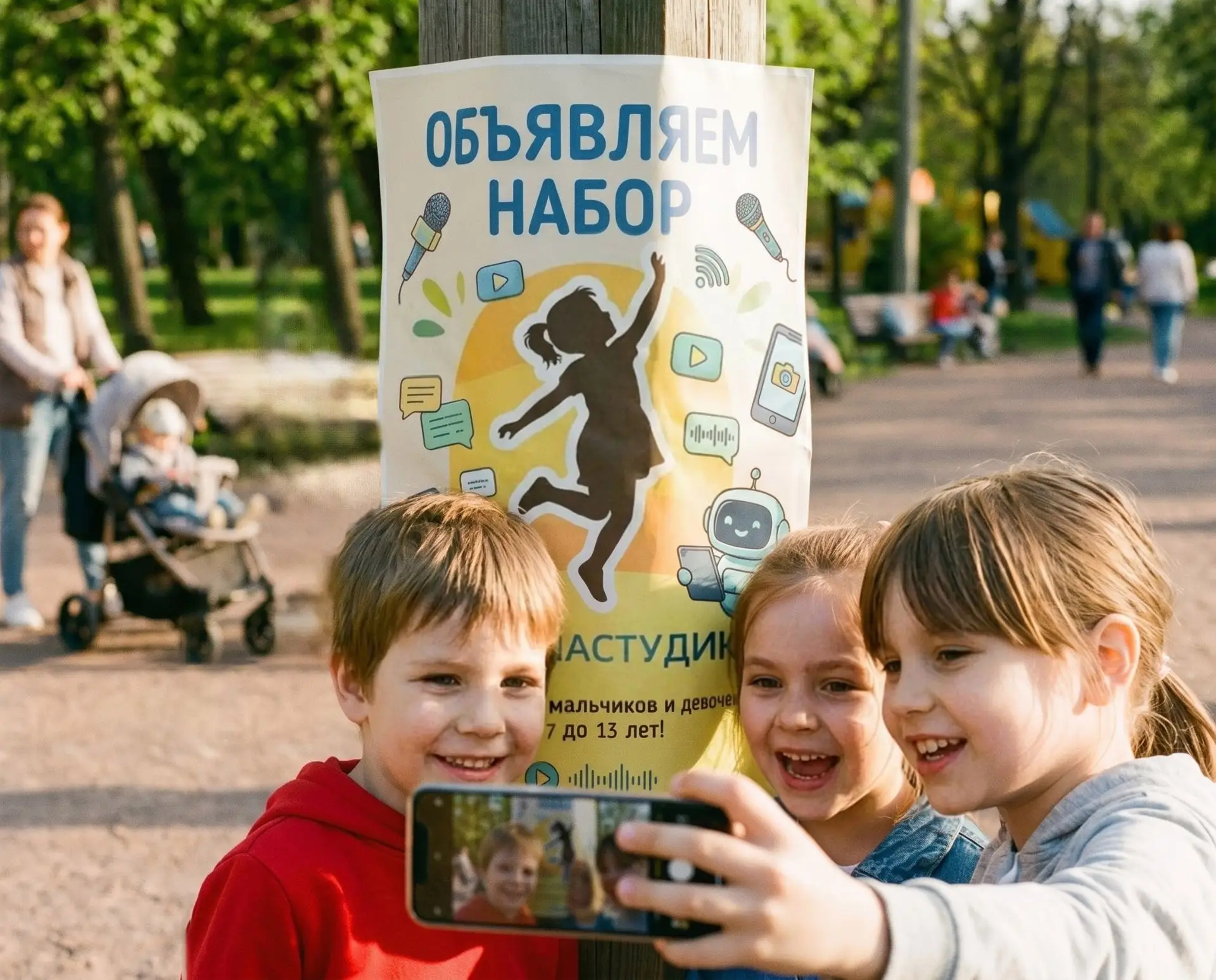 ОБЪЯВЛЯЕМ НАБОР В МЕДИАСТУДИЮ!!!