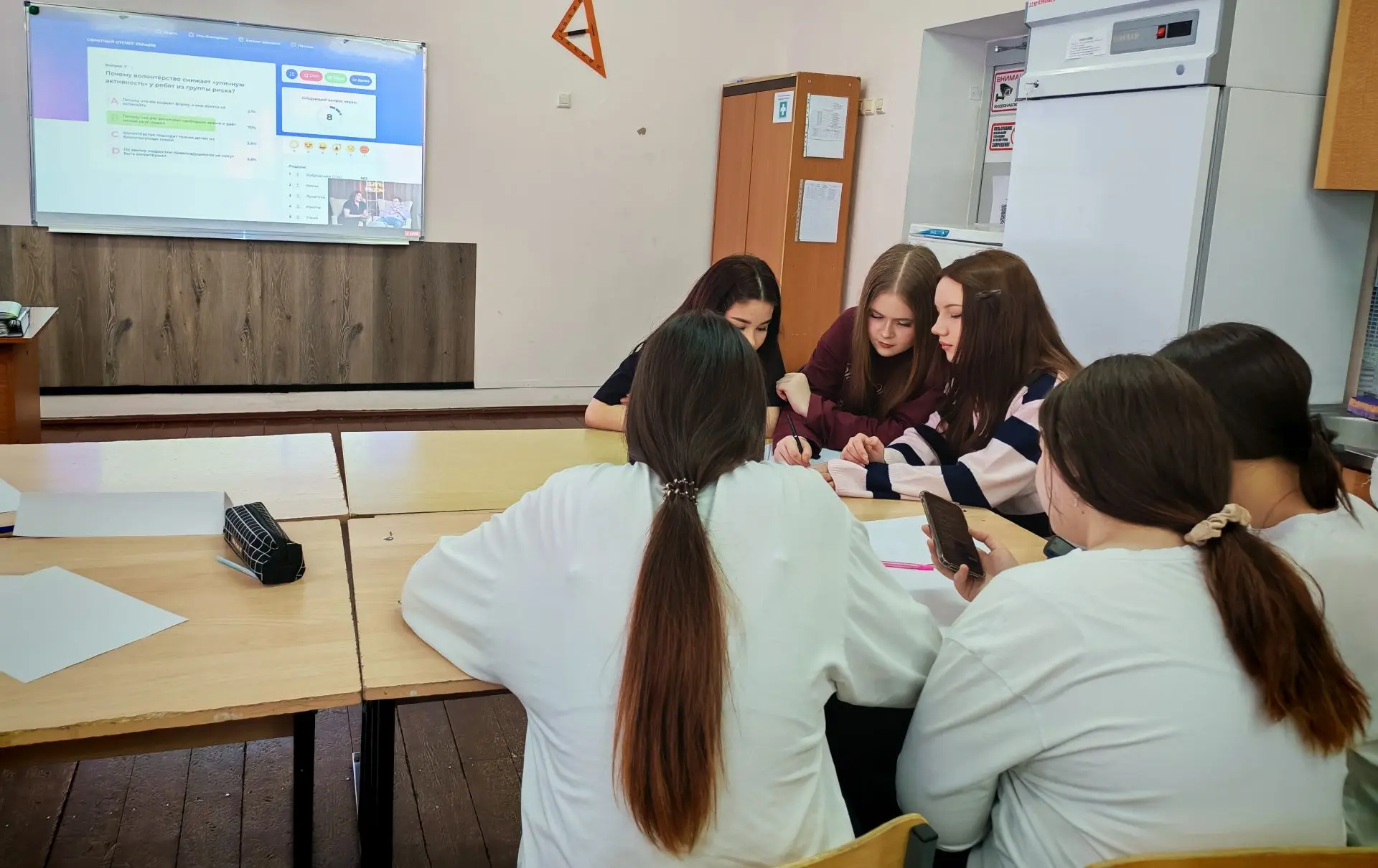 🚀УЧЕНИЧЕСКАЯ НЕДЕЛЯ ДОБРА🚀17 апреля учащиеся 7,8-х классов приняли участие в Квизе "Обратный отсчёт"