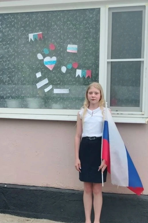 Наши ребята с большим энтузиазмом присоединились к Всероссийской акции «Флаг России в к...