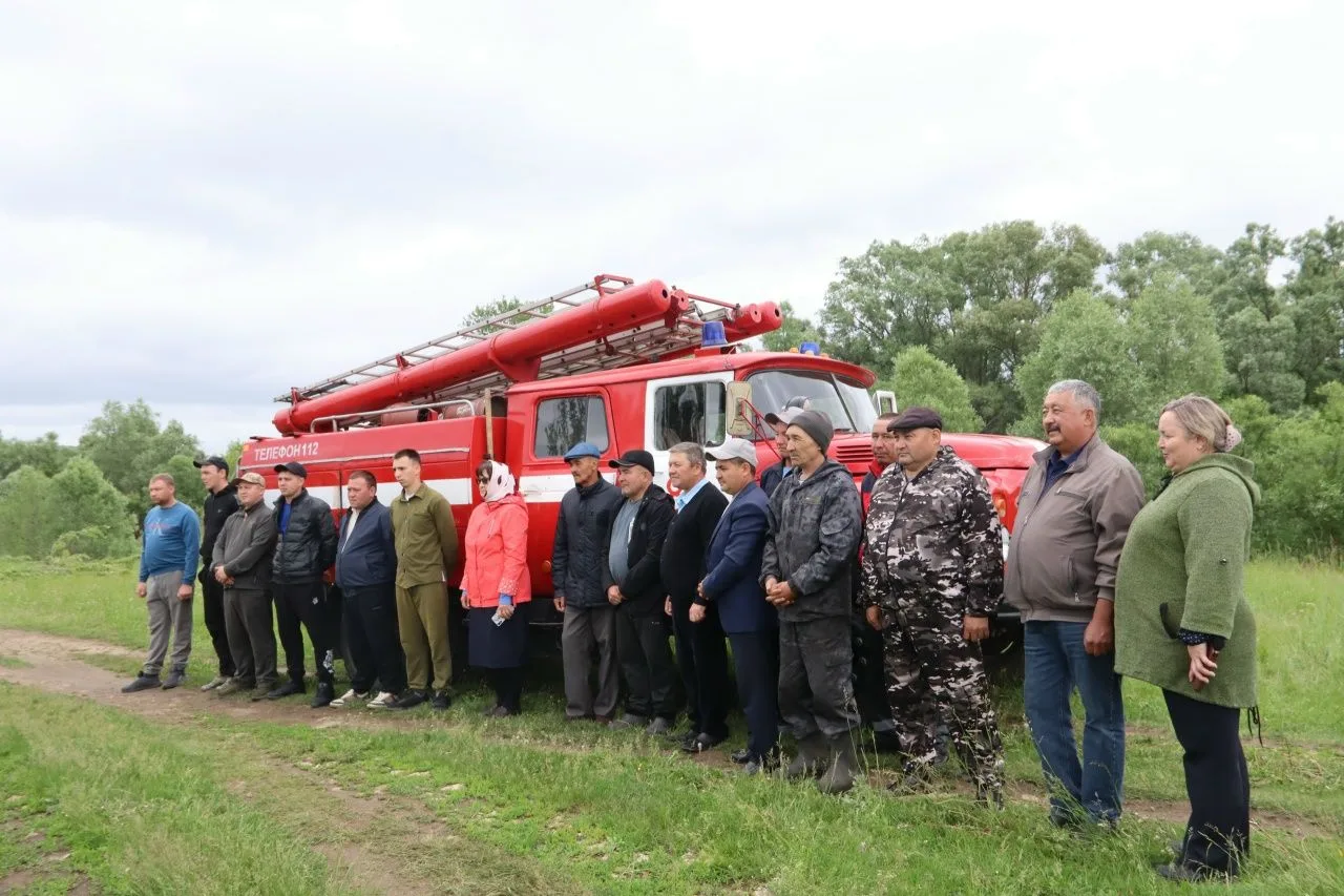 🚒Сегодня в селе Большеустьикинское прошёл первый этап смотра-конкурса «Лучшая добровол...
