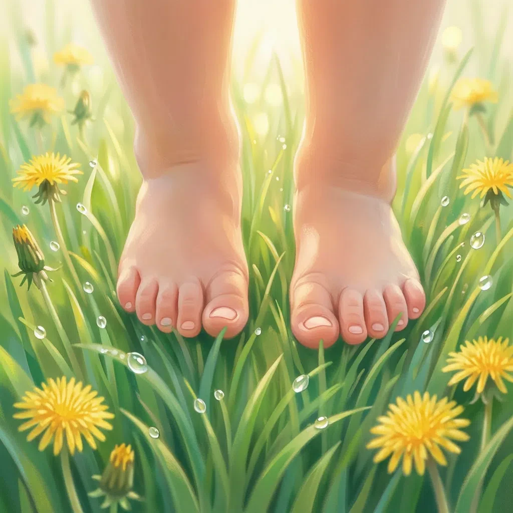 👣 Закаливание — это не обязательно обливание ледяной водой! 🧊 Укрепить здоровье малыш...